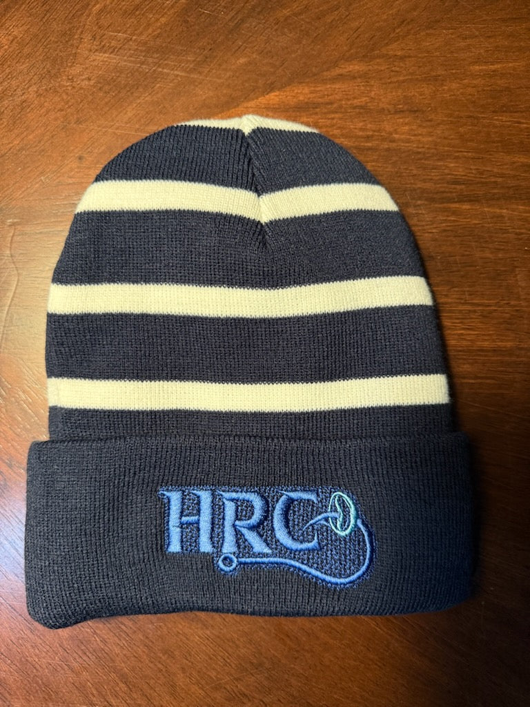 Beanie Hat - Hook'Em Right Coffee Logo