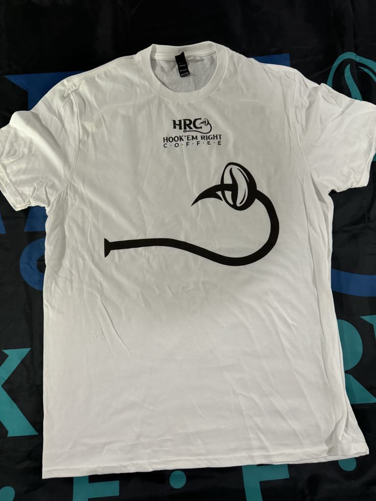 T-Shirt - Hook Logo (White Color)