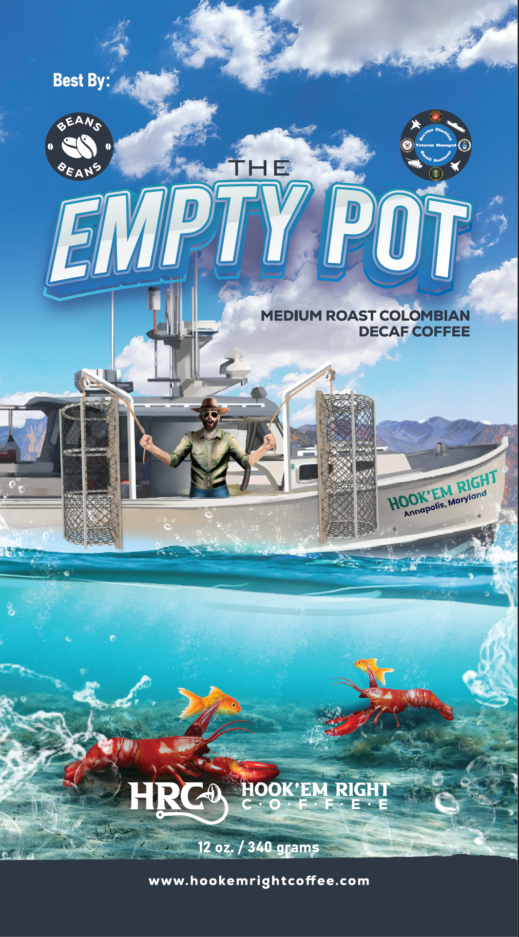 The Empty Pot - Medium Roast Colombian Decaf Coffee