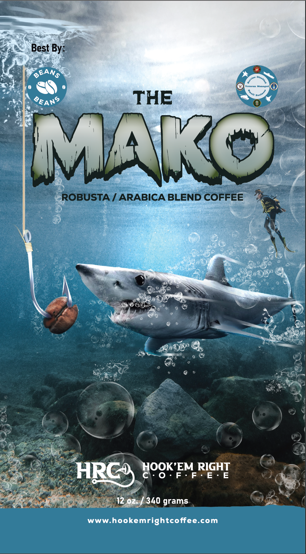 The Mako - Robusta / Arabica Blend Coffee